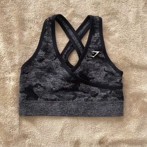 Gymshark Camo Sports Bra